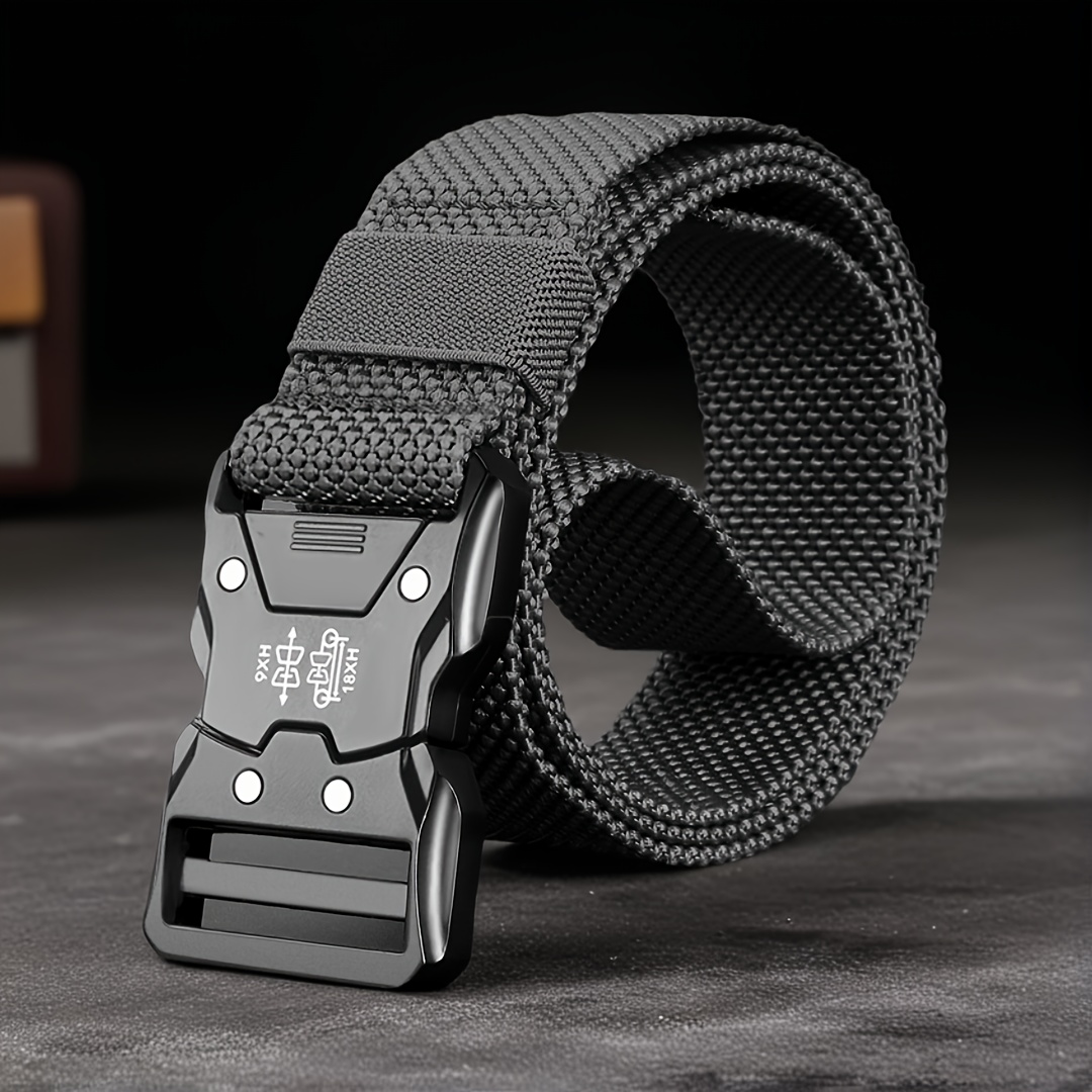 Tactical Belt with Quick Release Buckle